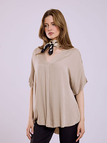 Μπλούζα μακριά απο βισκόζη SQ7587.4580+3