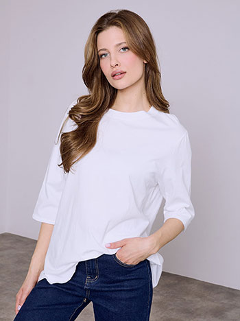 Μπλούζα βαμβακερή SQ7587.4620+1