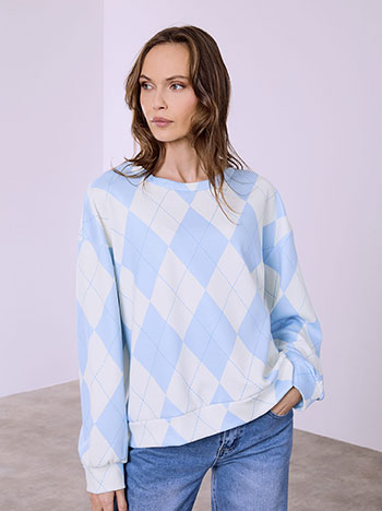 Μπλούζα με ρόμβους SQ7587.4739+3