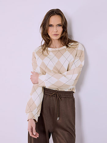 Μπλούζα με ρόμβους SQ7587.4739+5