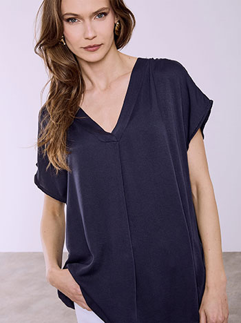 Μπλούζα με πιέτα SQ7587.4758+4