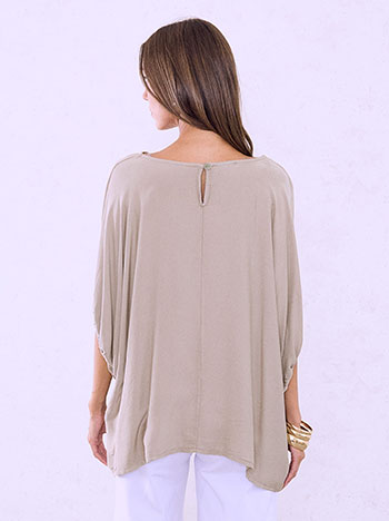 Μπλούζα απο βισκόζη oversized SQ7587.4838+2