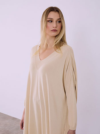 Μπλούζα μακριά λεπτής πλέξης SQ7587.4980+2