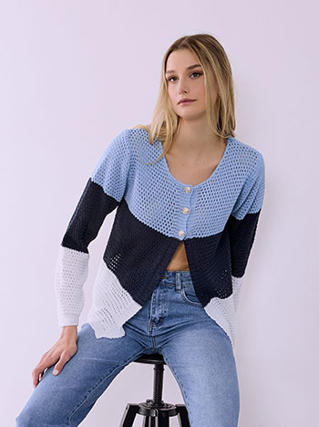 Ζακέτα με άνοιγμα μπροστά SQ7587.5119+1