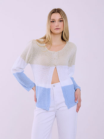 Ζακέτα με άνοιγμα μπροστά SQ7587.5119+2