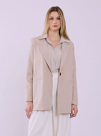 Σακάκι μονόχρωμο SQ7587.5693+2