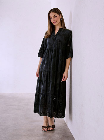 Φόρεμα βαμβακερό κεντητό SQ7587.8027+1