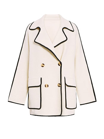 Παλτό με γιακά SQ7589.7966+2 φωτογραφία