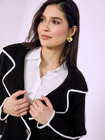 Παλτό με γιακά SQ7589.7966+1 φωτογραφία