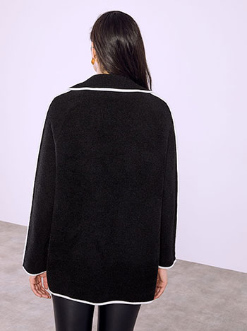 Παλτό με γιακά SQ7589.7966+1 φωτογραφία