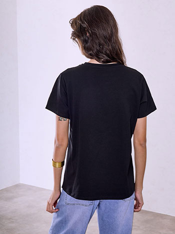 T-shirt με στάμπα Paris SQ7590.4616+2