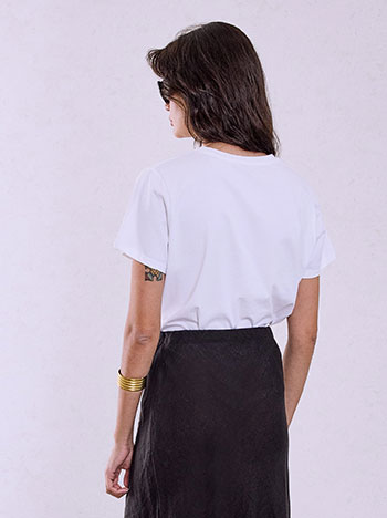 T-shirt με στάμπα Paris SQ7590.4616+1