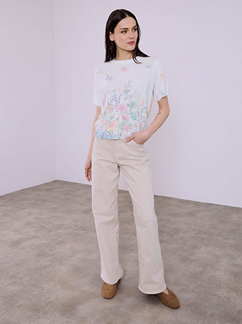 Μπλούζα φλοράλ απο βισκόζη SQ7590.4755+3 φωτογραφία