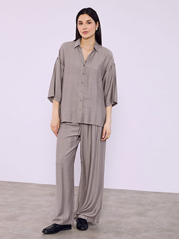 Σετ πουκάμισο και παντελόνι με βισκόζη SQ7591.0005+2