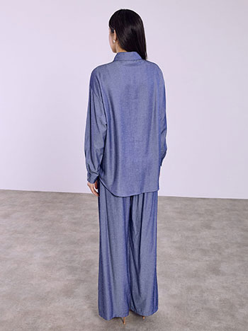 Σετ με denim όψη και strass SQ7591.0018+1