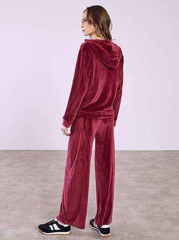 Σετ φόρμας βελούδινο με κουκούλα SQ7591.0214+4 φωτογραφία