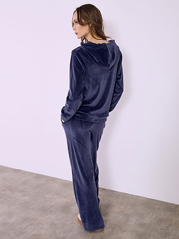 Σετ φόρμας βελούδινο με κουκούλα SQ7591.0214+5 φωτογραφία