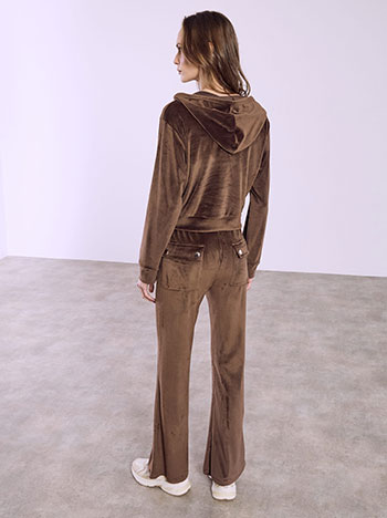 Σετ βελούδινο με ζακέτα και παντελόνι SQ7591.0240+2 φωτογραφία