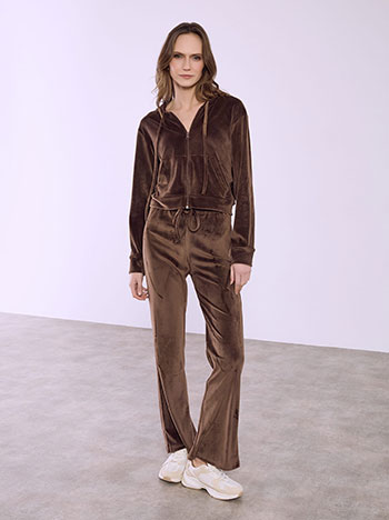 Σετ βελούδινο με ζακέτα και παντελόνι SQ7591.0240+2 φωτογραφία