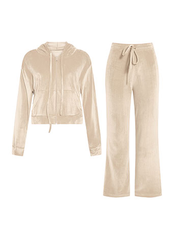 Σετ βελούδινο με ζακέτα και παντελόνι SQ7591.0240+4 φωτογραφία