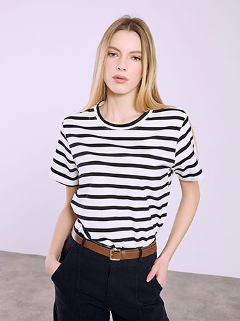 T-shirt ριγέ SQ7591.4308+1