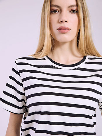 Celestino T-Shirt Ριγέ Sq7591 4308+1 Μπλούζες T-Shirts Γυναικεία Ρούχα Μόδα