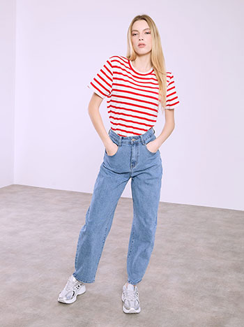 T-shirt ριγέ SQ7591.4308+2