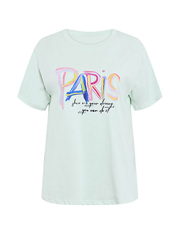  T-shirt με στάμπα Paris SQ7592.4611+6 - 3