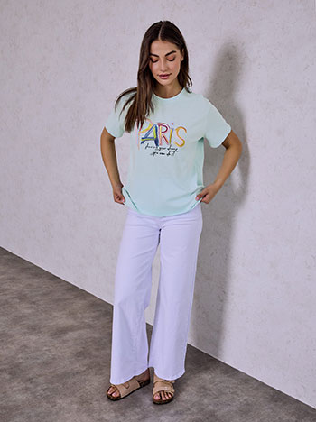  T-shirt με στάμπα Paris SQ7592.4611+6 - 4