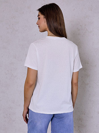  T-shirt με στάμπα μήλα SQ7592.4615+1 - 2