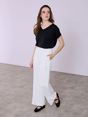 Παντελόνα με ελαστική μέση SQ7614.1980+1