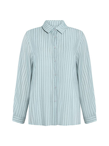 Πουκάμισο ριγέ με βισκόζη SQ7614.3137+2 φωτογραφία