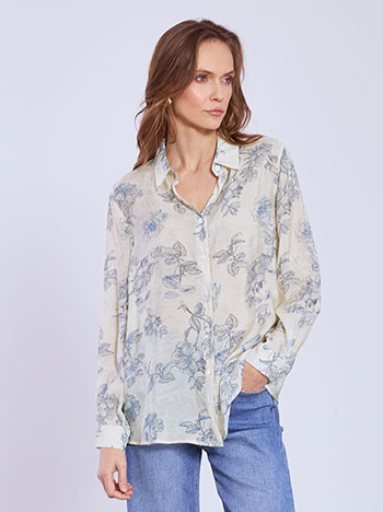 Πουκάμισο φλοράλ SQ7614.3929+1