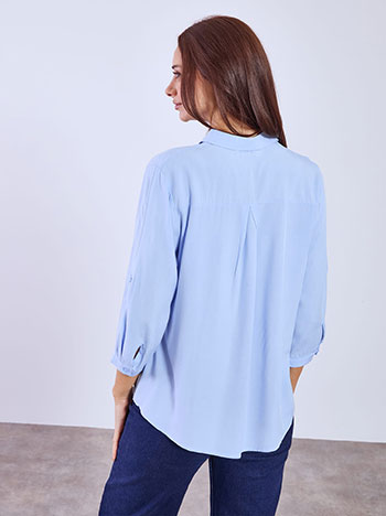 Πουκάμισο με τρία τέταρτα μανίκι SQ7616.3221+2 φωτογραφία