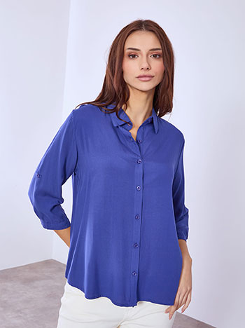 Πουκάμισο με τρία τέταρτα μανίκι SQ7616.3221+5