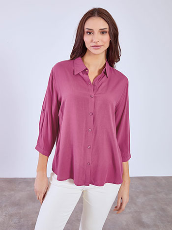 Πουκάμισο με τρία τέταρτα μανίκι SQ7616.3221+7