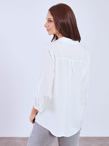 Πουκάμισο με τρία τέταρτα μανίκι SQ7616.3221+3 φωτογραφία