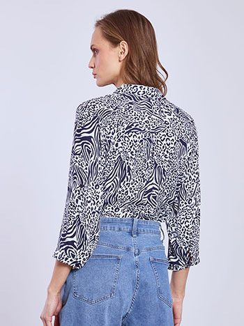 Πουκάμισο με animal print SQ7616.3556+2 φωτογραφία