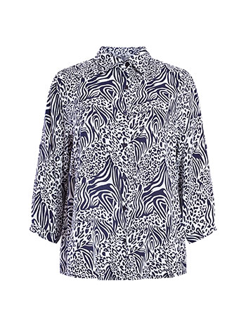 Πουκάμισο με animal print SQ7616.3556+2 φωτογραφία