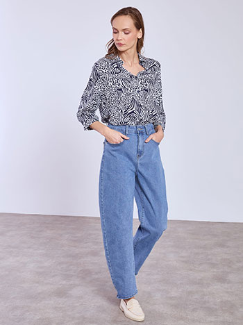 Πουκάμισο με animal print SQ7616.3556+2 φωτογραφία