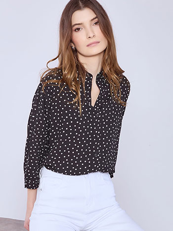 Πουκάμισο πουά με βαμβάκι SQ7616.3709+2