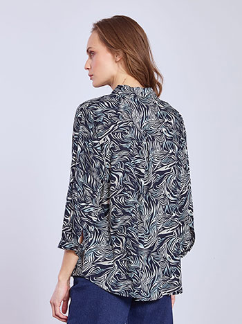 Πουκάμισο εμπριμέ με βισκόζη SQ7616.3770+3 φωτογραφία