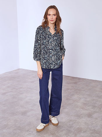 Πουκάμισο εμπριμέ με βισκόζη SQ7616.3770+3 φωτογραφία