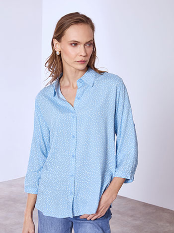 Πουκάμισο πουά με γιακά SQ7616.3790+2