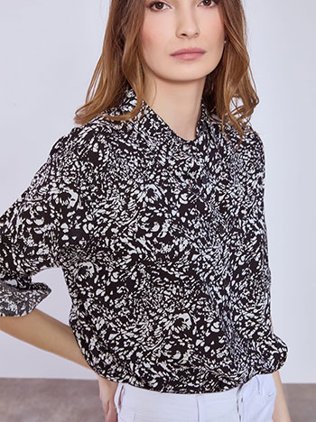 Πουκάμισο εμπριμέ με βαμβάκι SQ7616.3797+1 φωτογραφία