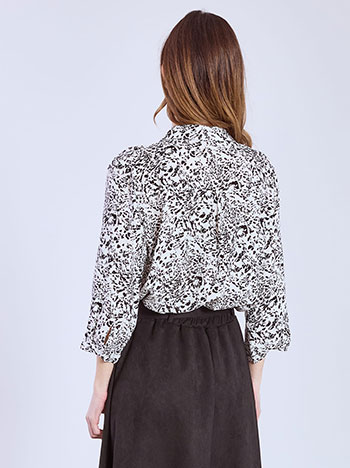 Πουκάμισο εμπριμέ με βαμβάκι SQ7616.3797+2 φωτογραφία