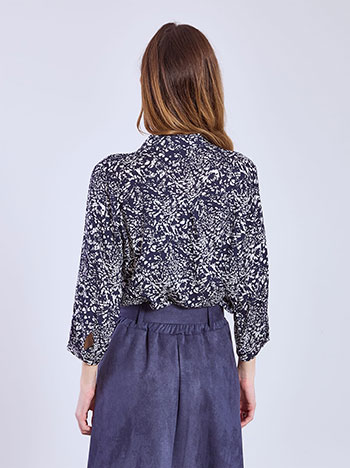 Πουκάμισο εμπριμέ με βαμβάκι SQ7616.3797+3 φωτογραφία