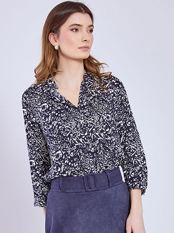 Πουκάμισο εμπριμέ με βαμβάκι SQ7616.3797+3