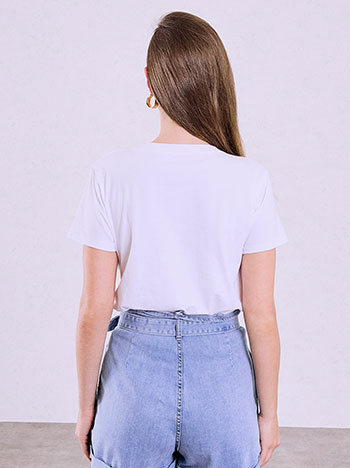  T-shirt με strass SQ7616.4028+1 - 2