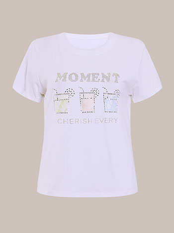  T-shirt με strass SQ7616.4028+1 - 3